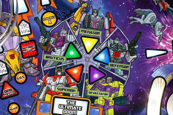 Transformers Pro Edition Pinball