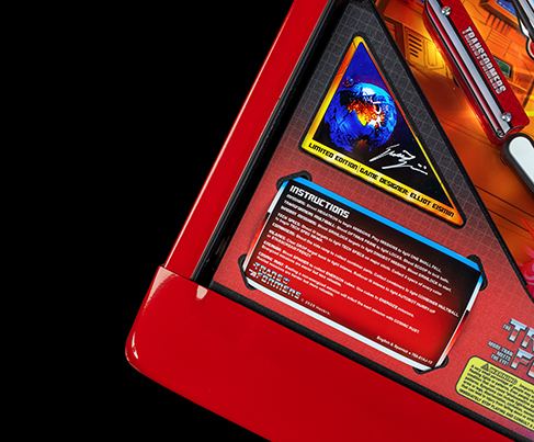 Transformers Limited Edition Pinball