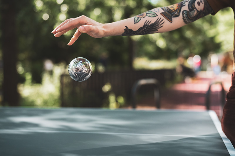 Urban Outdoor Ping Pong Table