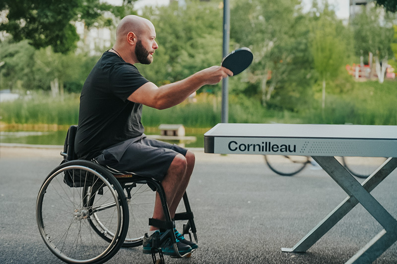 Urban Outdoor Ping Pong Table